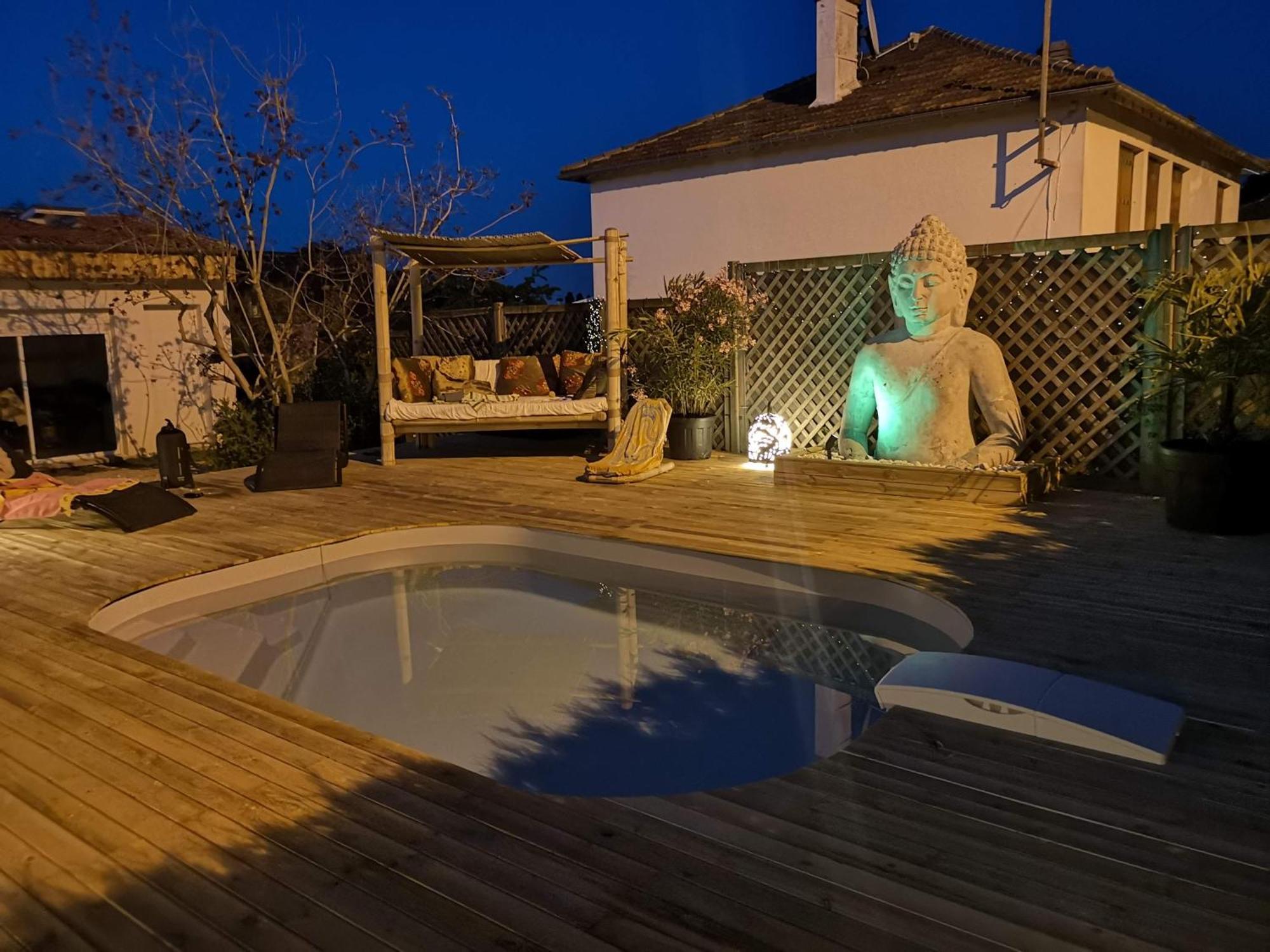 La Serenite Balinaise, Chambre Et Sdb Privee, Jardin , Piscine Et Jacuzzi En Saison, Pres De Chantilly, Parc Asterix Et Cdg Et Paris En 20' オリ・ラ・ヴィル エクステリア 写真