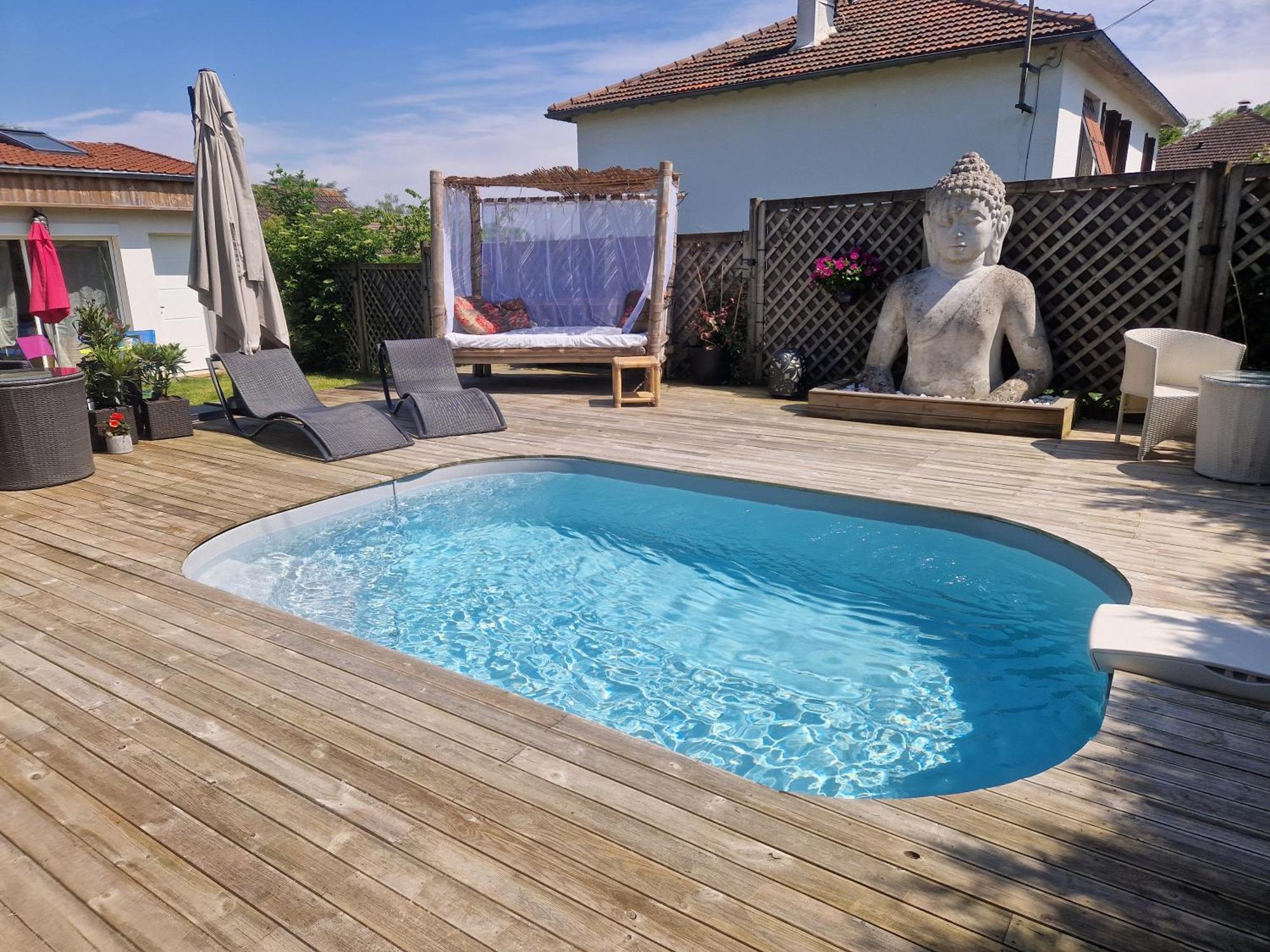La Serenite Balinaise, Chambre Et Sdb Privee, Jardin , Piscine Et Jacuzzi En Saison, Pres De Chantilly, Parc Asterix Et Cdg Et Paris En 20' オリ・ラ・ヴィル エクステリア 写真