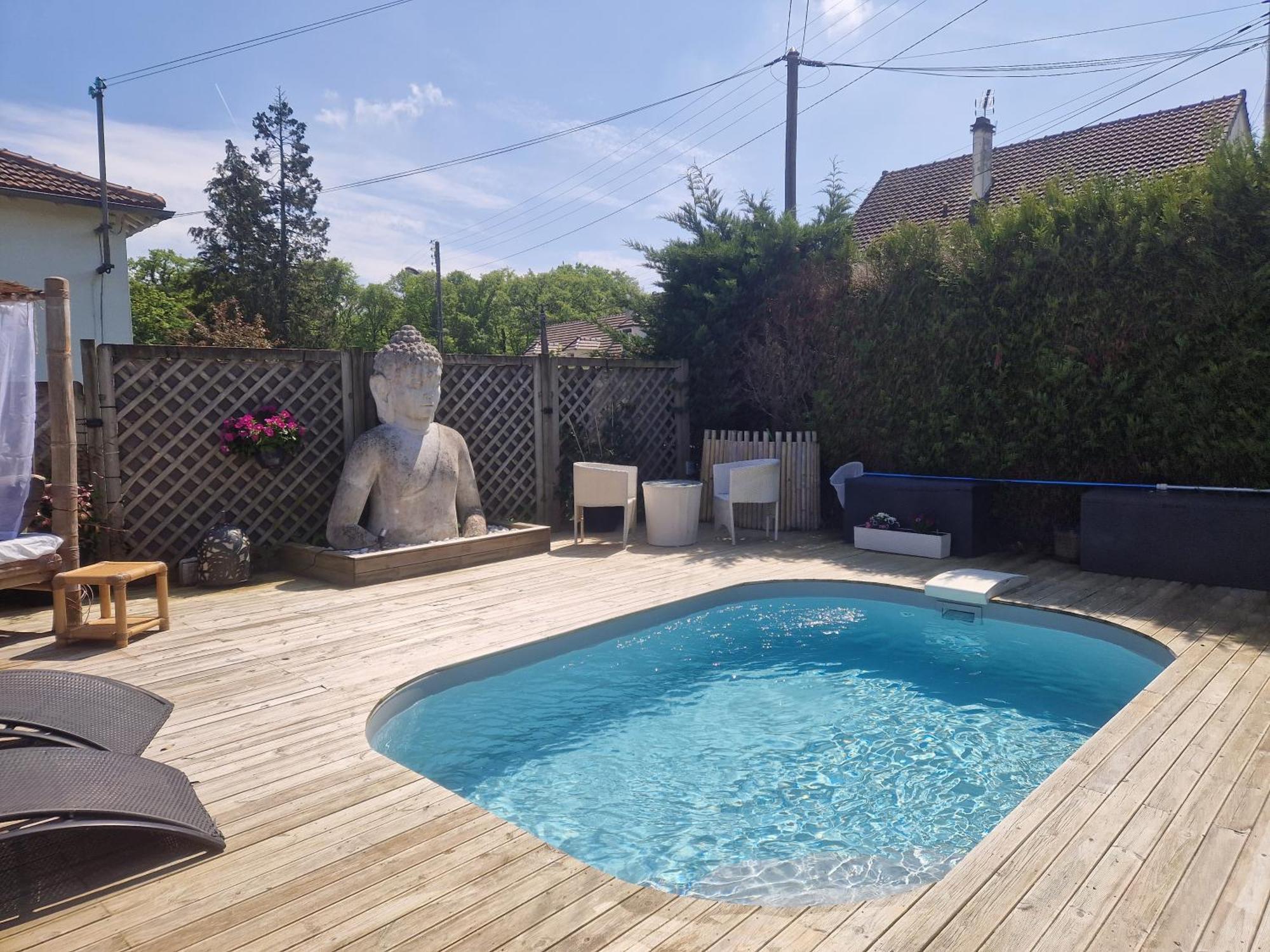 La Serenite Balinaise, Chambre Et Sdb Privee, Jardin , Piscine Et Jacuzzi En Saison, Pres De Chantilly, Parc Asterix Et Cdg Et Paris En 20' オリ・ラ・ヴィル エクステリア 写真